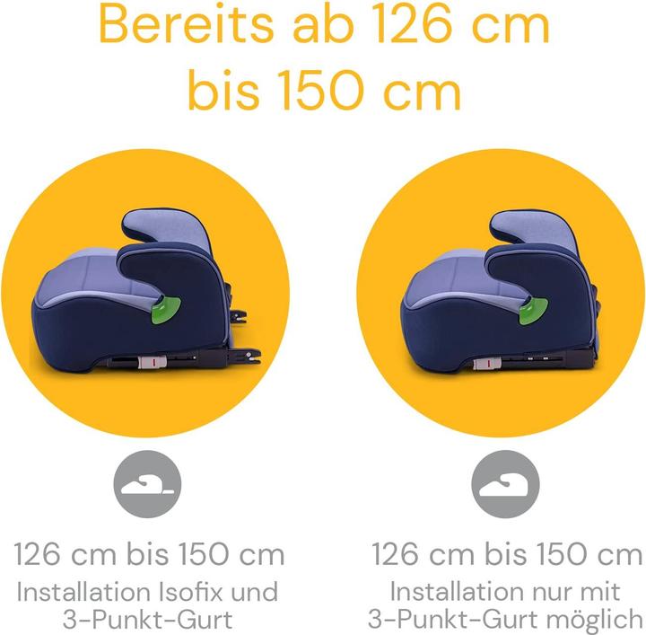 Actual product image Osann Junior Isofix belt fix (Booster seat, ECE R129/i-Size Standard)