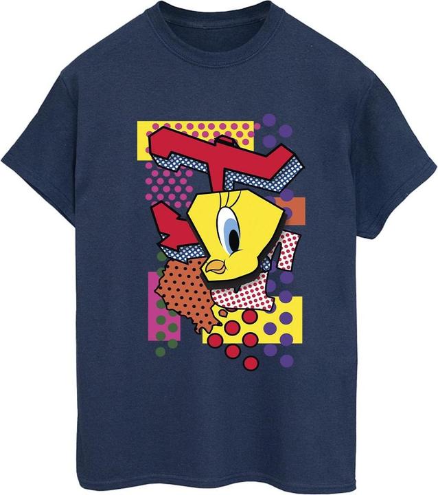 Immagine prodotto Looney Tunes Tweety Pop Art Maglietta Ampia Donna (M)