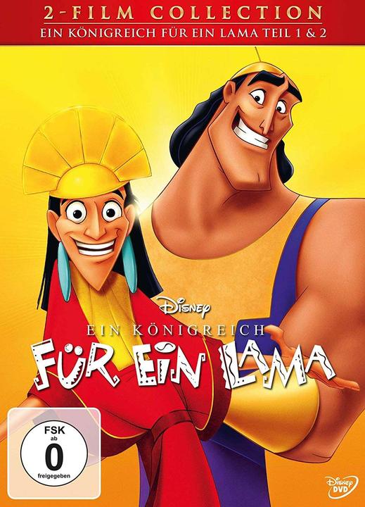 Actual product image Disney Interactive Studios A Kingdom for a Llama 1+2 (Disney Classics) (DVD, German)