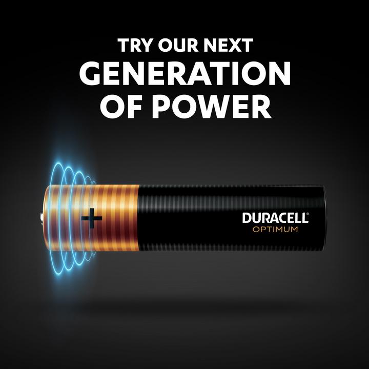 Image du produit Duracell Optimum Pack de 4 piles AAA (4 pcs, AAA)