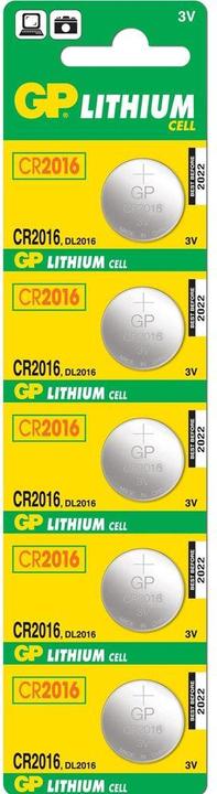 Immagine prodotto GP Batteries Cella al litio (5 pz., CR2016, 90 mAh)