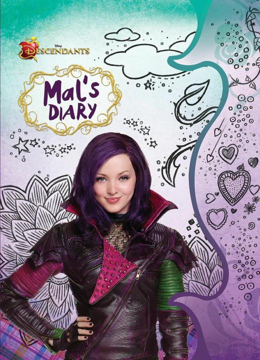 Actual product image Descendants: Mal's Diary (English, Disney Books, 2015)