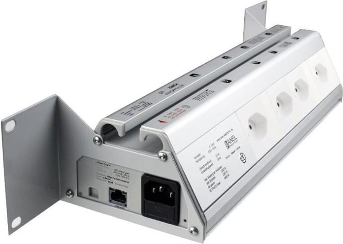 Actual product image Anel NET-PWRCTRL -IO- POWER 19" SW - 8 independent controlled over Ethernet/Internet browser, 4.6KW (C... (8 x, 1.80 m)