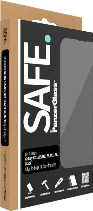 Actual product image Safe Edge to Edge (1 Piece, Samsung Galaxy A13, Samsung Galaxy M23 5G, Samsung Galaxy A33 5G, Samsung Galaxy A23 5G, Samsung Galaxy M13)