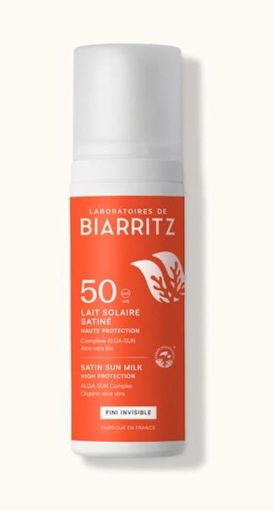 Produktbild Laboratoires de Biarritz LdB Sonnenlotion Satin SPF50 synth. LSF (Sonnenmilch, SPF 50, 100 ml)