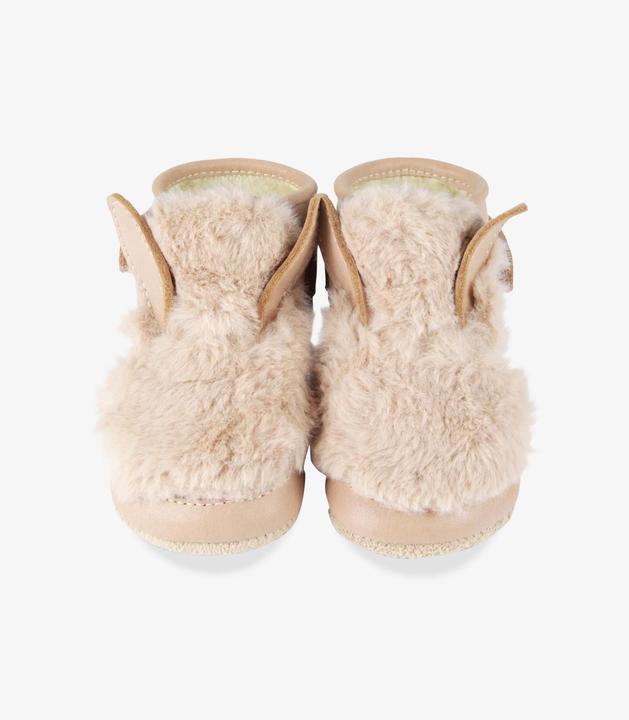 Produktbild Donsje Krabbelschuhe "Richy Lining" beige (20, 21)