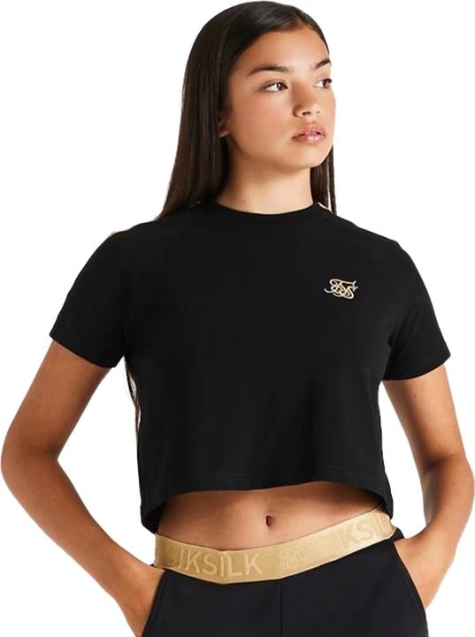 Immagine prodotto Siksilk Maglietta Metallica Nastrato Raglan Ragazze (170)