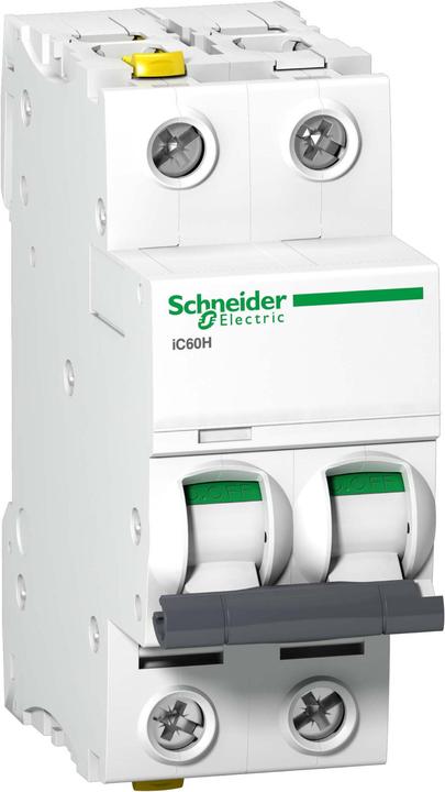 Immagine prodotto Schneider Electric Acti9 iC60H MCB 2 poli 10A Curva C