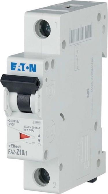 Produktbild Eaton MOE FAZ-Z10/1 LS-Schalter 10A 1p Z-Char