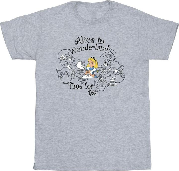 Disney Alice im Wunderland Zeit Tee TShirt