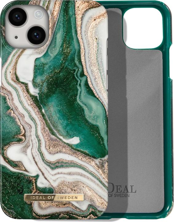 Actual product image iDeal Of Sweden Designer Cover Golden Jade Marble (Apple iPhone 14 Plus)