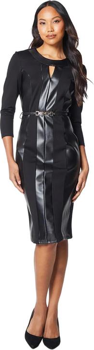 Actual product image Principles Womens/Ladies PU Belt Shift Dress (42 D)