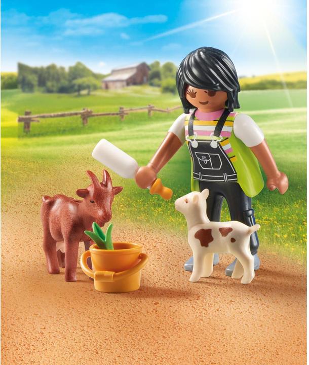 Produktbild Playmobil 71759 Frau mit Ziegen (71759, Playmobil Special Plus)