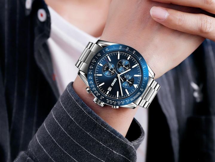 Actual product image Skmei 9253SIBU Herrenuhr + BOX