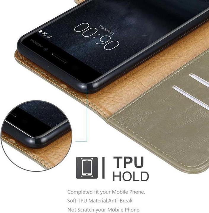Actual product image Cadorabo Book Luxury Cover (Apple iPhone 8)