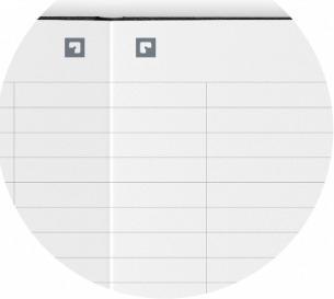 Produktbild Oxford Notizbuch "Signature", A5 (A5, Liniert, Harter Einband)
