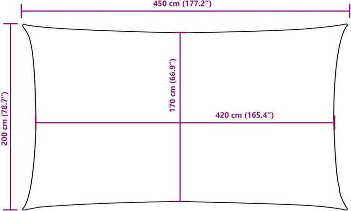 Image du produit VidaXL Nezhatok (200 x 450 cm)