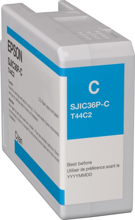 Epson SJIC36P(C) - 80 ml - cyan - original - ink cartridge (C)