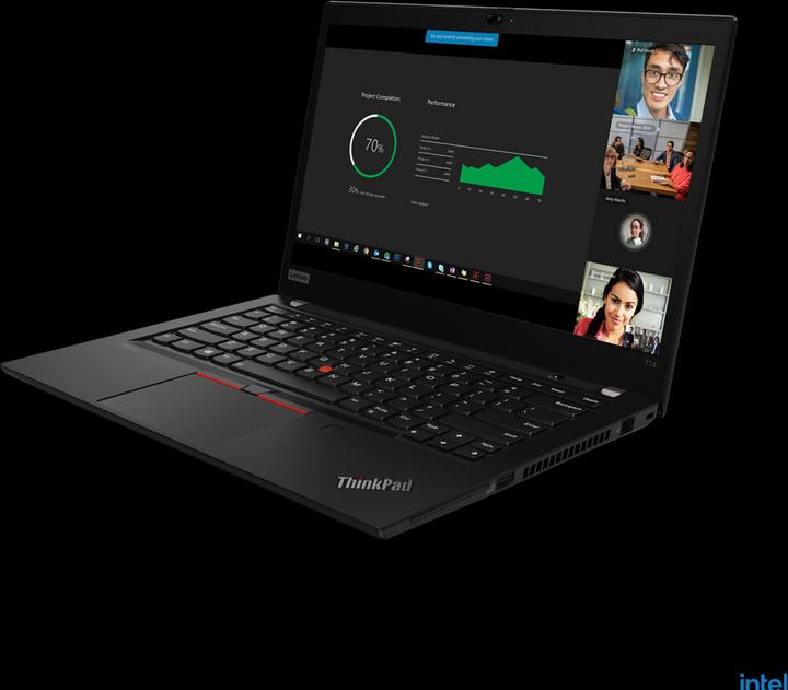 Actual product image Lenovo ThinkPad T14 Gen 2 20W0 (14", Intel Core i5-1135G7, 8 GB, 256 GB, DE)