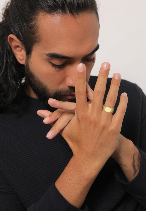 Actual product image Kuzzoi Signet ring (64, 925 Silver)