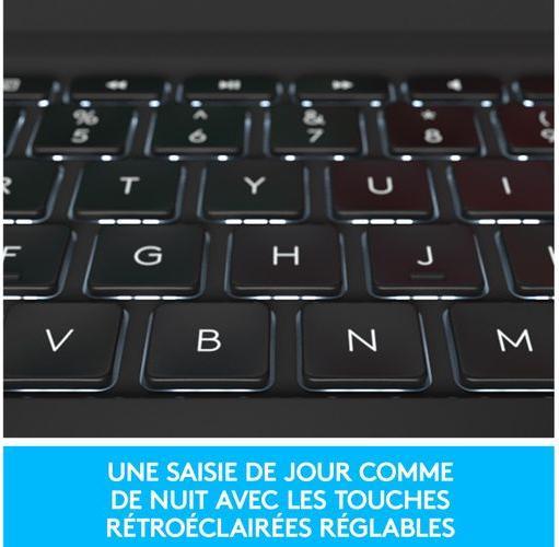 Produktbild Logitech Slim Folio Pro (CH, iPad Pro 12.9 2018 (3. Gen), iPad Pro 12.9 2020 (4. Gen))