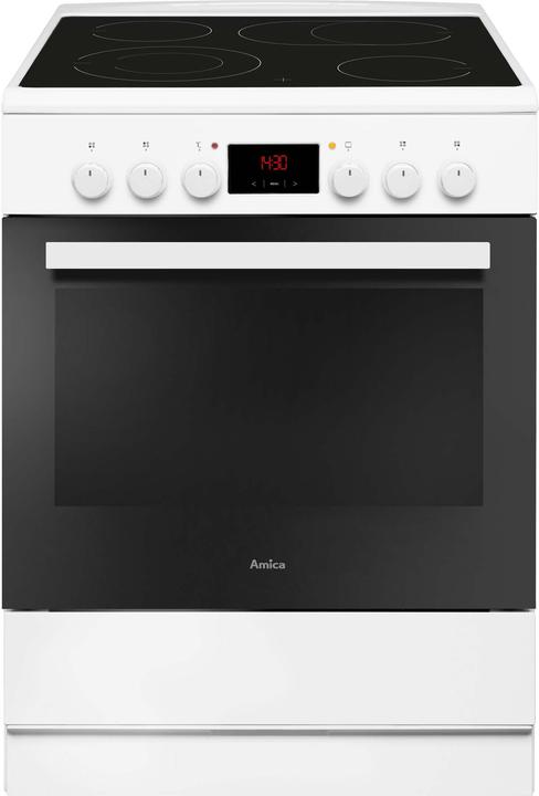 Amica Cucina a libera installazione con piano cottura in vetroceramica SHC 913 001 W Volume utile
