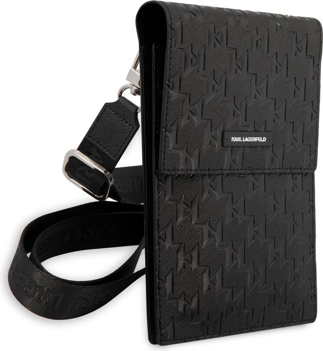 Immagine prodotto Karl Lagerfeld Borsetta KLWBSAMSMK nero/nero Piastra Monogram (Apple iPhone 4)