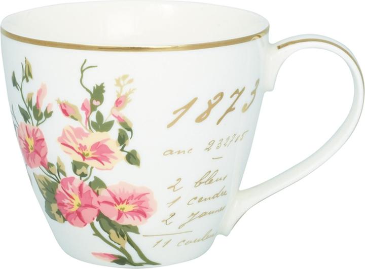 Actual product image Greengate Jacobe mug with handle white 0.3 l (300 ml, 1 x)