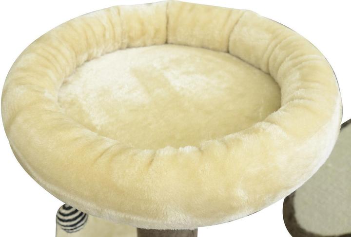 Image du produit PawHut Arbre à chat avec colonnes en sisal (153 cm, Brun café)