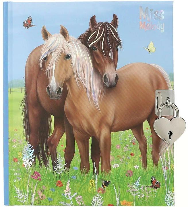 Image du produit Depesche Miss Melody - Diary, Motif 1 - (412967) (Pointillés, Couverture rigide)