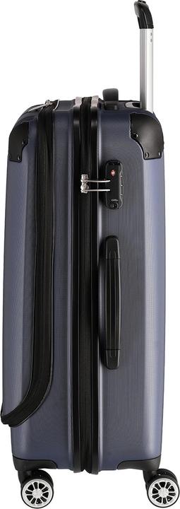 Actual product image Travelite Suitcase set 2pcs. navy (194 l, M (50 - 90l), L (90 - 115l))