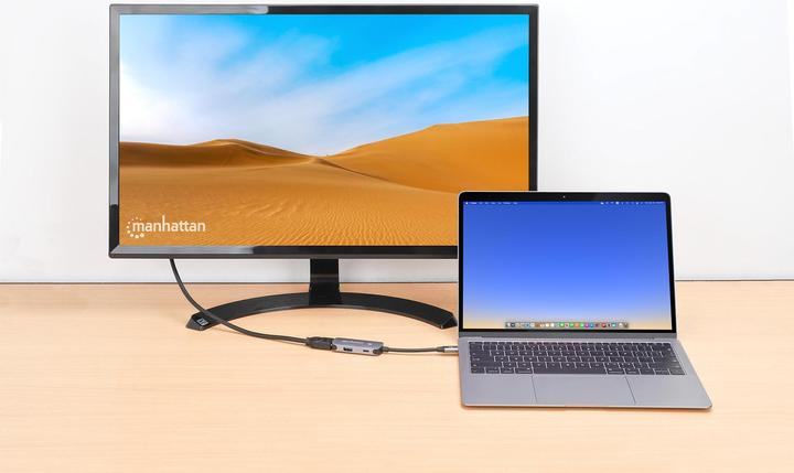 Produktbild Manhattan 130707 (USB-C, 3 Ports)