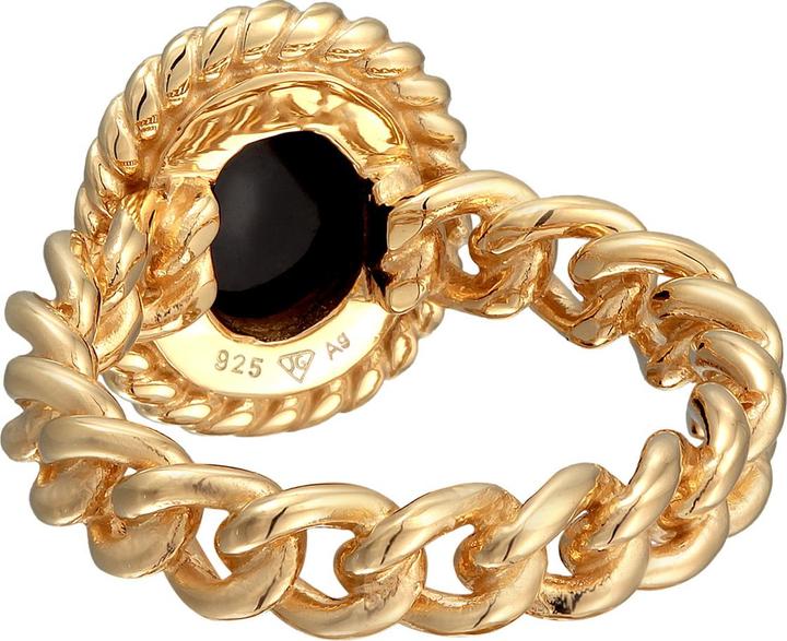 Image du produit Elli PREMIUM Bague Solitaire Gemme Classique 925 Argent (58, Argent 925)