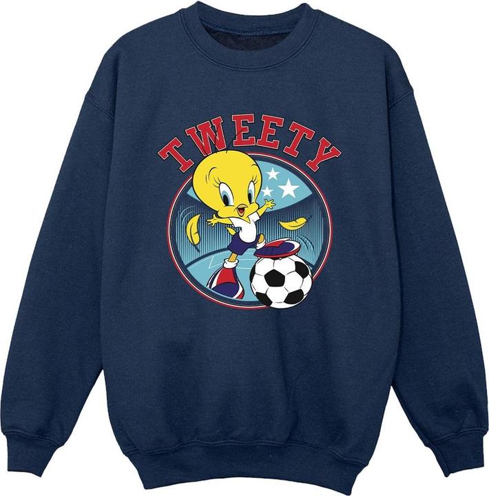 Image du produit Looney Tunes - Sweat TWEETY FOOTBALL CIRCLE - Garçon (128)