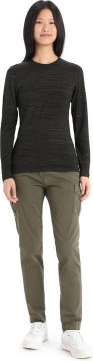 Produktbild Icebreaker Women Oasis LS Crewe Ski Tracks (S)