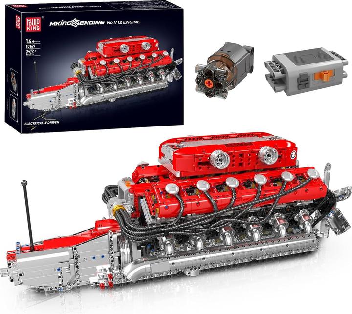 Immagine prodotto Mould King V12 Engine Motor