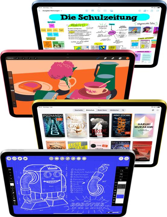 Produktbild Apple iPad 2025 (11. Gen) (5G, 11", 256 GB, Blue)