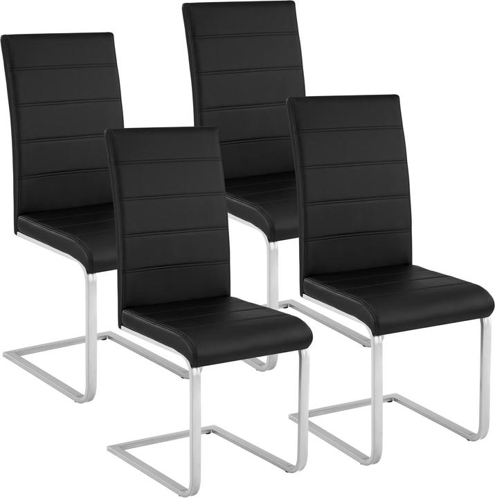 Produktbild tectake 4x Schwingstuhl