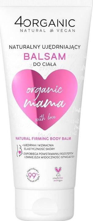 Image du produit 4Organic Mama Natural Lotion raffermissante pour le corps 200Ml (Lotion pour le corps, 200 ml)