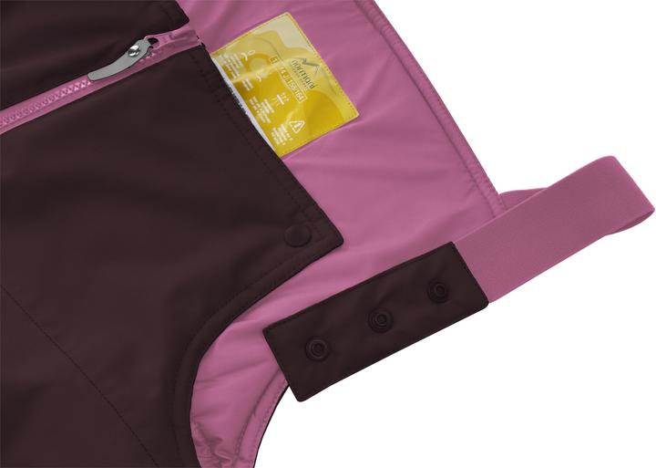 Actual product image Normani Children's winter trousers with braces "Ulukhaktok" - 9029 (170, 176)