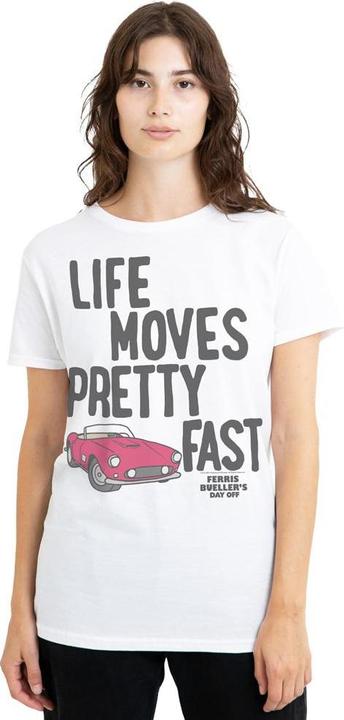 Immagine prodotto Ferris Bueller´s Day Off Ferris Bueller's Day Off Slow Down Maglietta Adulto Unisex (L)
