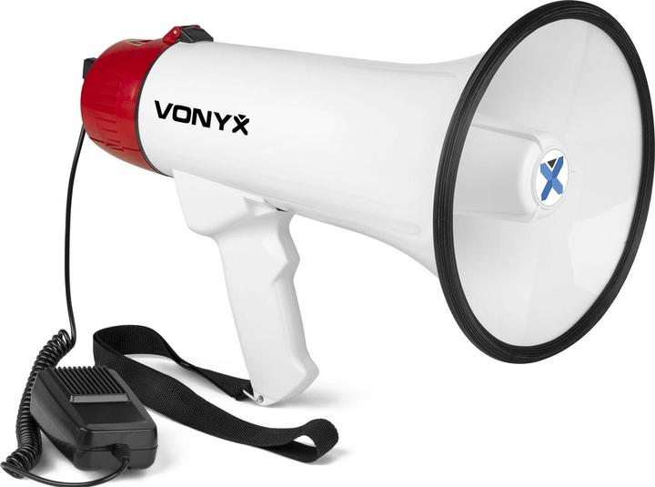 Immagine prodotto Vonyx Megaphon MEG045, Nennleistung: 45 W, Prinzip: Aktiv (Megafono)