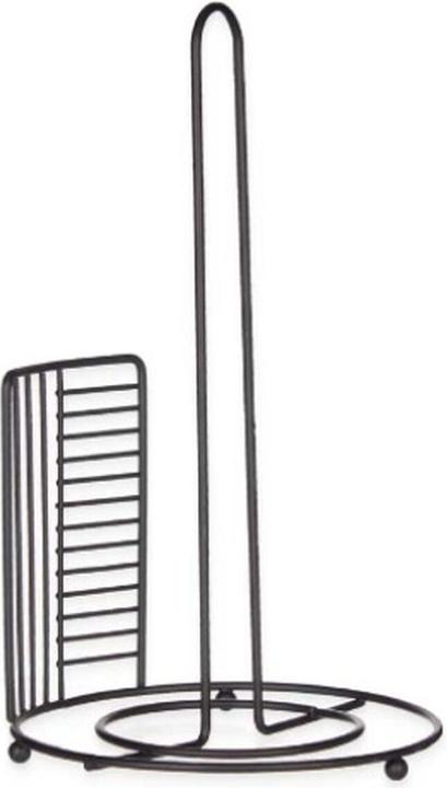 Image du produit Kinvara Küchenpapierrollenhalterung Schwarz Metall 18,5 x 31,5 x 18,5 cm (6 Stück)