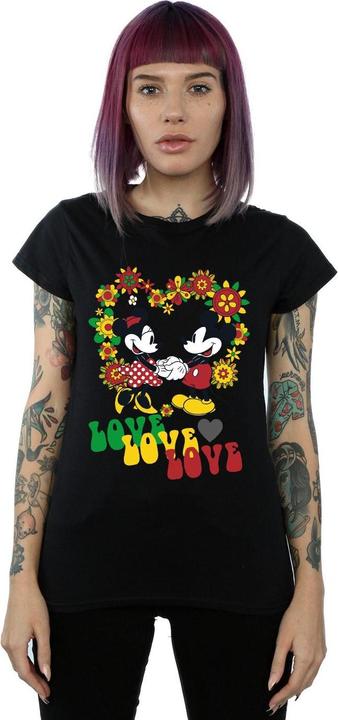 Produktbild Disney Mickey And Minnie Mouse Hippie Love TShirt (S)