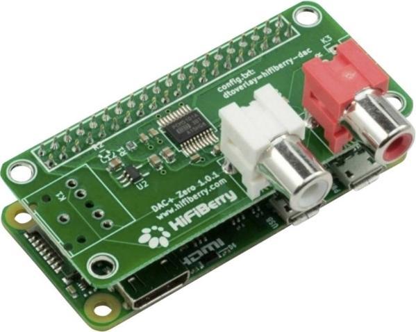 HiFiBerry DAC+ Zero with RCA output
