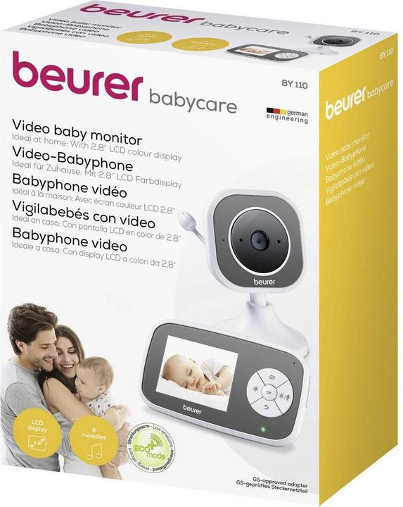 Productafbeelding Beurer Video Babyfoon BY 110 (Video & Audio, 300 m)