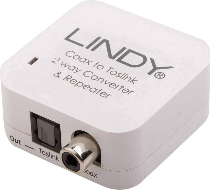 Lindy Audio converter SPDIF Digital: Toslink - RCA Coax (Digital -> Digital)
