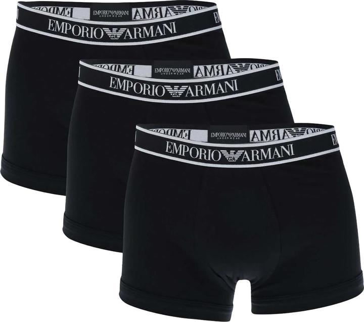 Actual product image Emporio Armani Mens Boxer Shorts (Pack of 3) (L, pack of 3)
