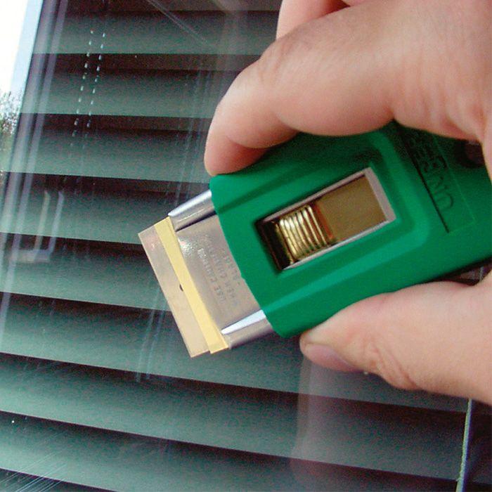 Productafbeelding Unger Ergo-Tec glasschraper Afmetingen: 50 x 20 x 95 mm (B x H x L) Breedte van het blad: 4 cm (1 Pcs.)