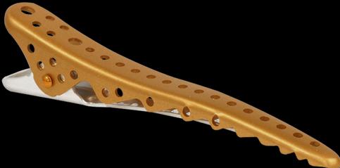 Y.S. Park Shark Clips gold 2 Stk. 106 mm (2 Stk.)